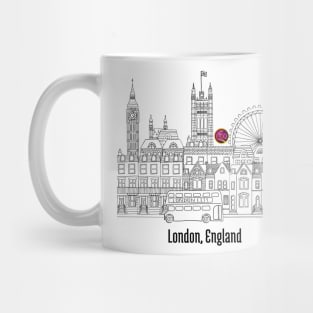 London, England Mug